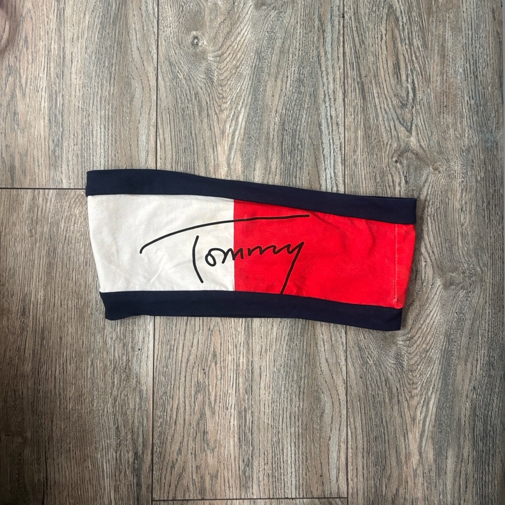 90’s Tommy' Women’s Tube top (S) ❤️🤍💙